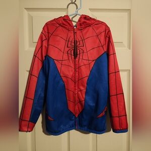 Kids Jumping Beans SpiderMan Hooded Sweater Boys Size 7